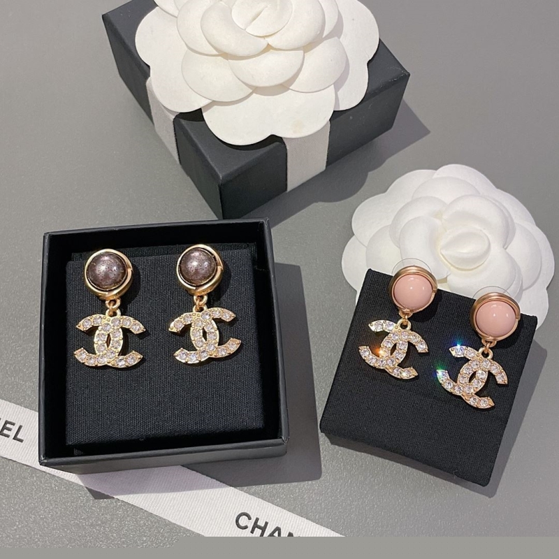 Ch*el earrings